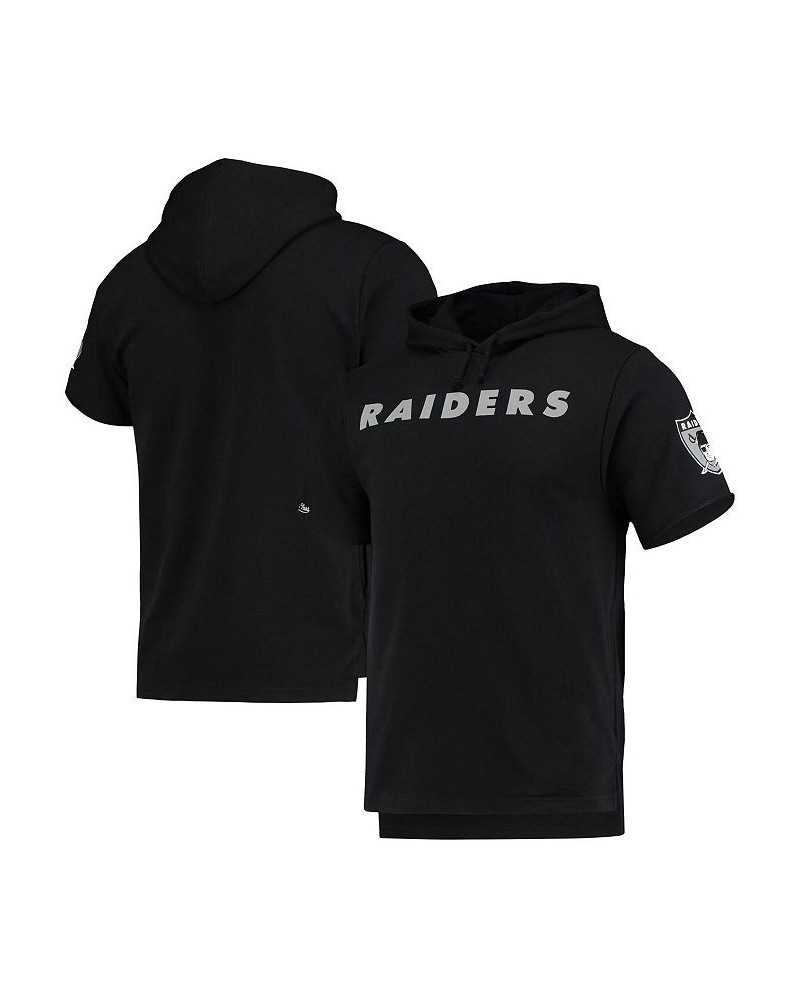 Men's Black Las Vegas Raiders Game Day Hoodie T-shirt $29.70 T-Shirts