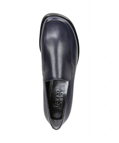 Bocca Slip-on Loafers Dark Blue Leather $38.15 Shoes