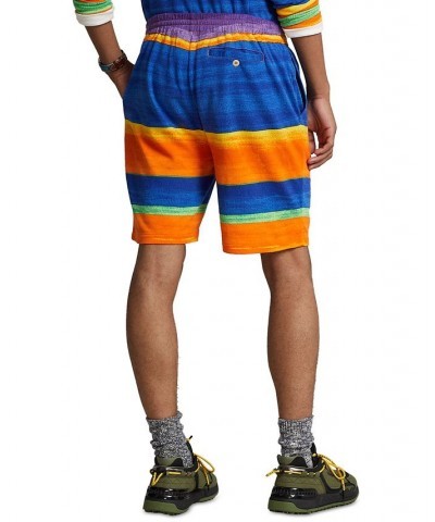 Men's 8-1/2-Inch Striped Spa Terry Shorts Multi $35.26 Shorts