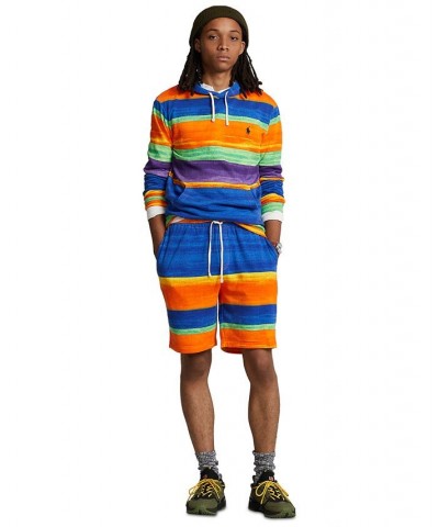 Men's 8-1/2-Inch Striped Spa Terry Shorts Multi $35.26 Shorts