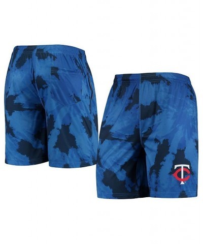 Men's Navy Minnesota Twins Tie-Dye Training Shorts $22.50 Shorts