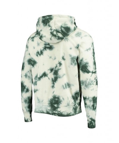 Men's Green Oakland Athletics Tie-Dye Pullover Hoodie $37.80 Sweatshirt