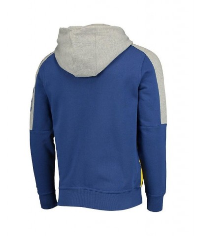 Men's Royal, Gold Los Angeles Rams Playoffs Color Block Full-Zip Hoodie $45.89 Sweatshirt