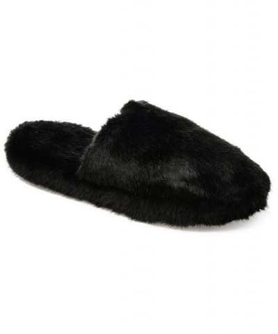 Women's Cozey Slipper Black $38.49 Shoes