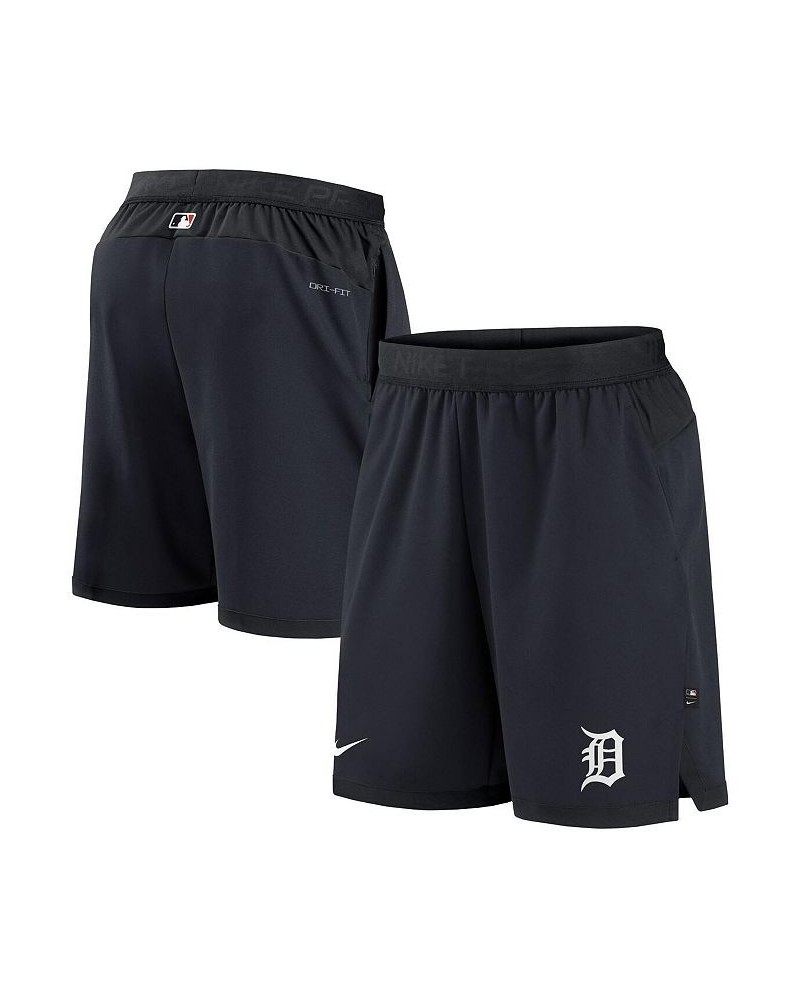 Men's Navy Detroit Tigers Authentic Collection Flex Vent Performance Shorts $36.39 Shorts