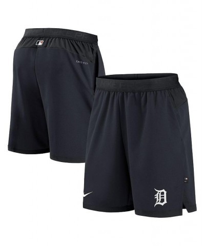 Men's Navy Detroit Tigers Authentic Collection Flex Vent Performance Shorts $36.39 Shorts