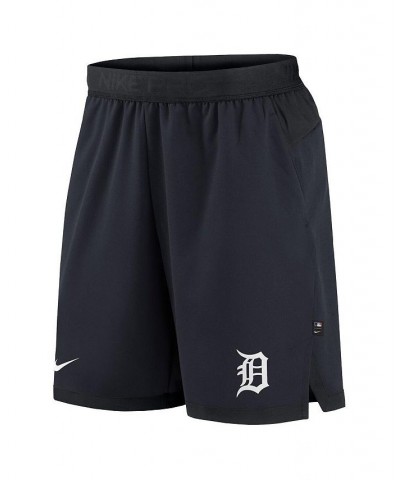 Men's Navy Detroit Tigers Authentic Collection Flex Vent Performance Shorts $36.39 Shorts