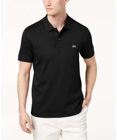 Men’s Regular Fit Soft Touch Short Sleeve Polo Black $33.48 Polo Shirts