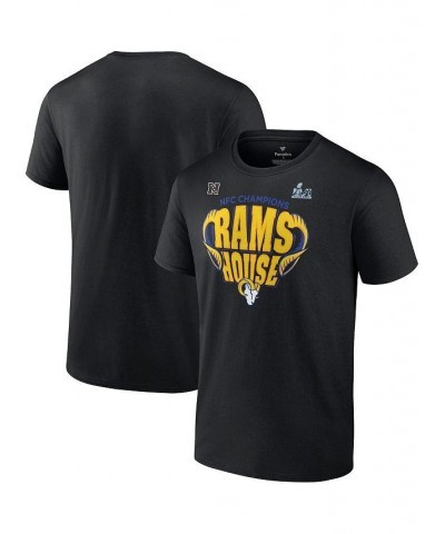 Men's Branded Black Los Angeles Rams 2021 NFC Champions Hometown T-shirt $16.20 T-Shirts