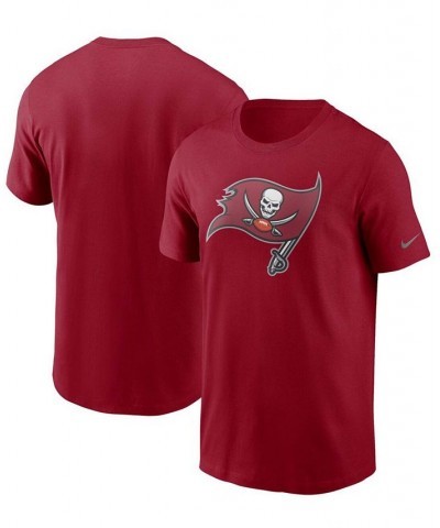 Men's Big and Tall Red Tampa Bay Buccaneers Primary Logo T-shirt $18.71 T-Shirts