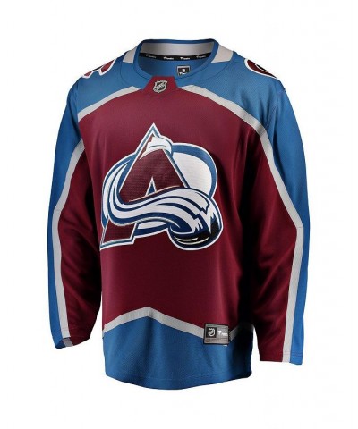 Men's Branded Maroon Colorado Avalanche Breakaway Home Jersey $71.05 Jersey